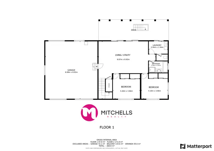 Floorplan of Homely house listing, 2 Tradewind Close, River Heads QLD 4655