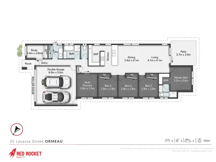 Floorplan of Homely house listing, 35 Lavazza Street, Ormeau QLD 4208