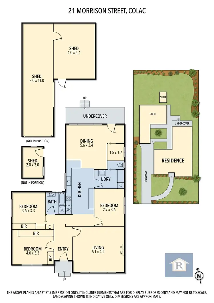Floorplan of Homely house listing, 21 Morrison Street, Colac VIC 3250