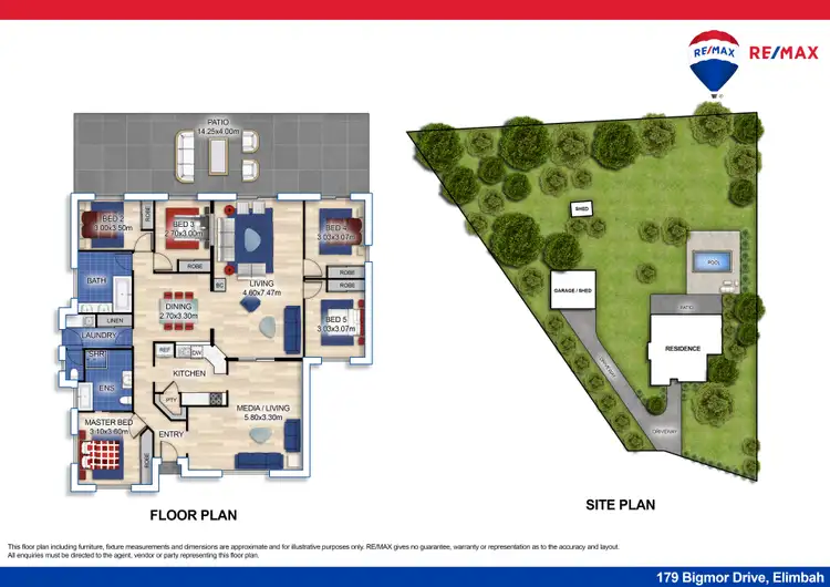 Floorplan of Homely house listing, 179 Bigmor Drive, Elimbah QLD 4516