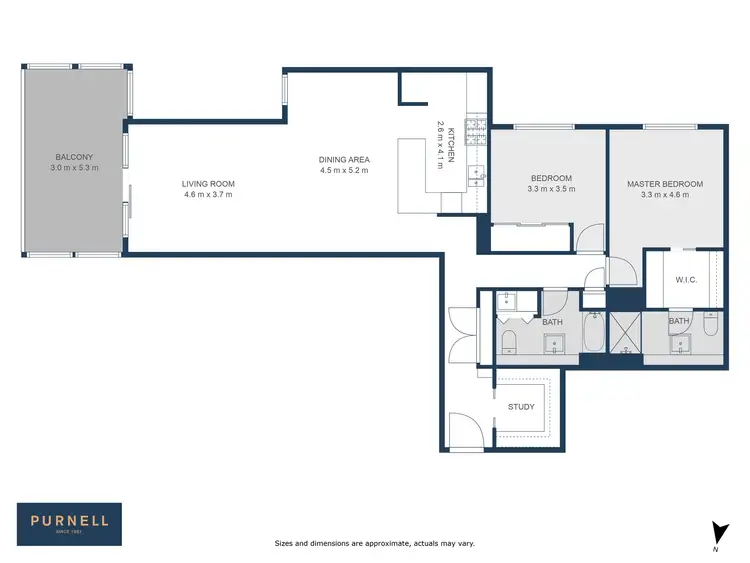 Floorplan of Homely apartment listing, 144/56 Eyre Street, Kingston ACT 2604