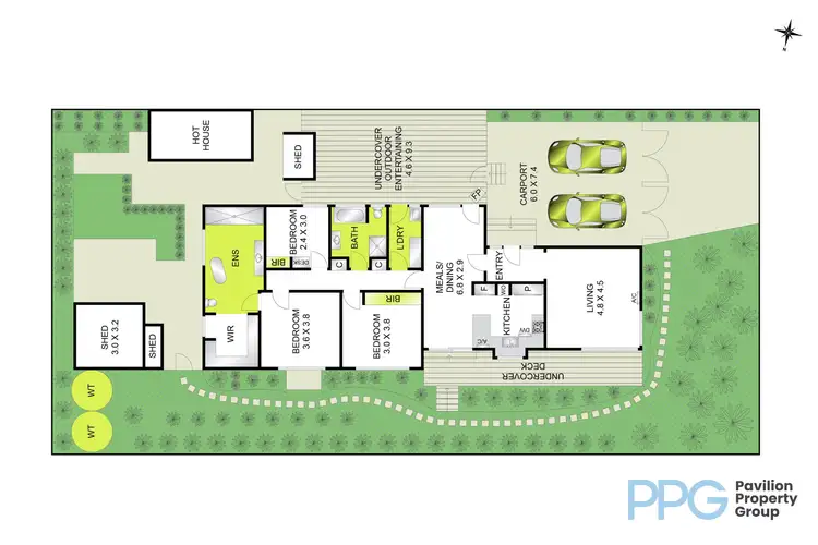 Floorplan of Homely house listing, 27 Illouera Avenue, Grovedale VIC 3216