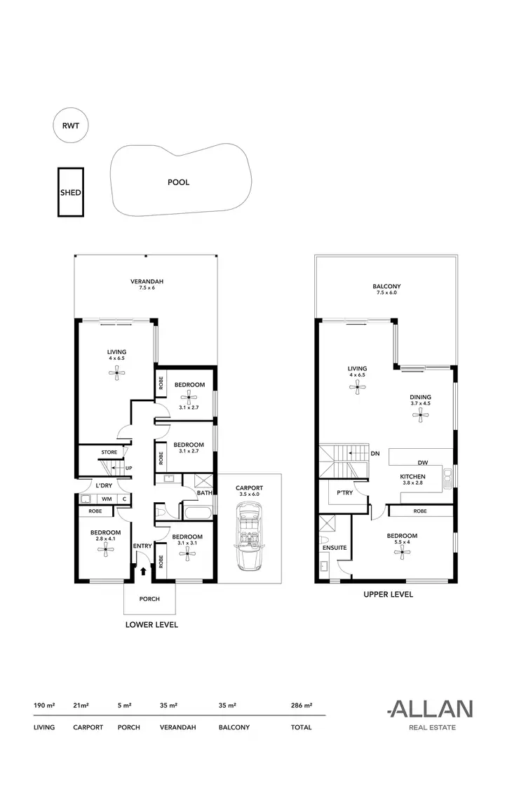 Floorplan of Homely house listing, 35 Nimboya Road, Marino SA 5049