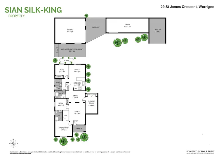 Floorplan of Homely house listing, 29 St James Crescent, Worrigee NSW 2540