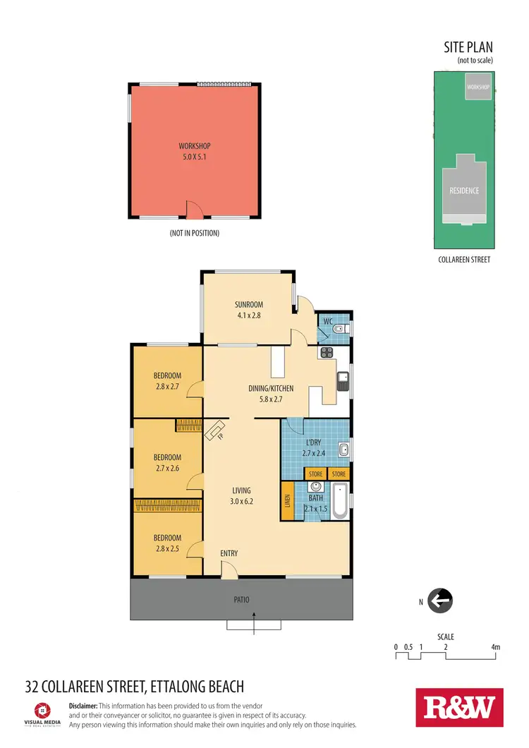 Floorplan of Homely house listing, 32 Collareen Street, Ettalong Beach NSW 2257