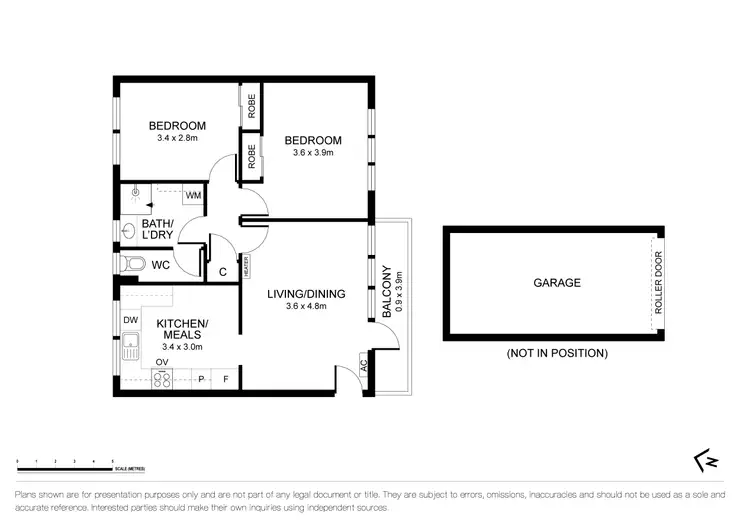 Floorplan of Homely unit listing, 8/560 Pascoe Vale Road, Pascoe Vale VIC 3044