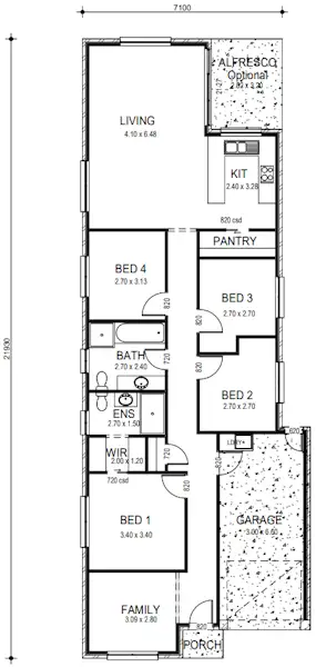 Floorplan of Homely house listing, Address available on request