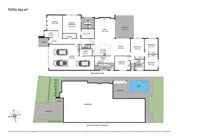 Floorplan of Homely house listing, 8 Newcombe Street, Googong NSW 2620