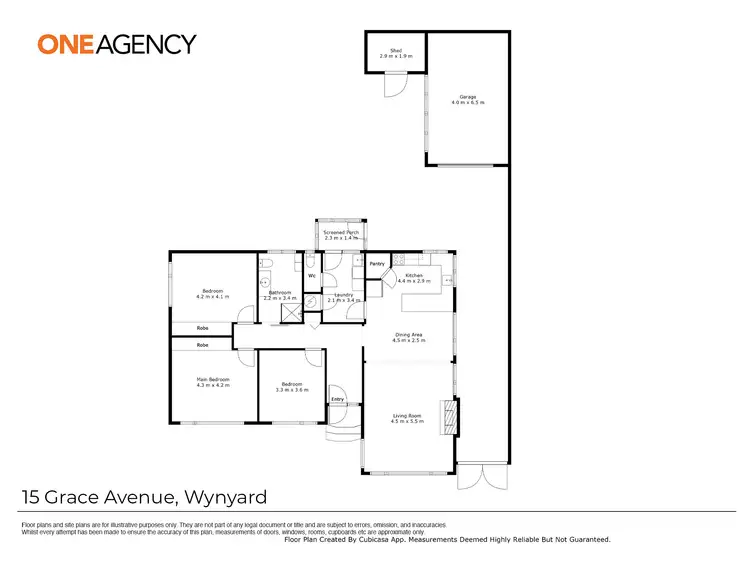 Floorplan of Homely house listing, 15 Grace Avenue, Wynyard TAS 7325