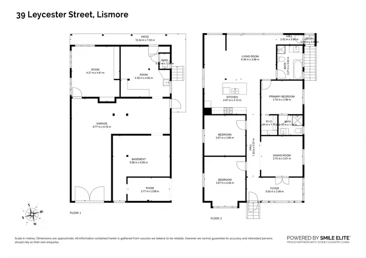 Floorplan of Homely house listing, 39 Leycester Street, Lismore NSW 2480