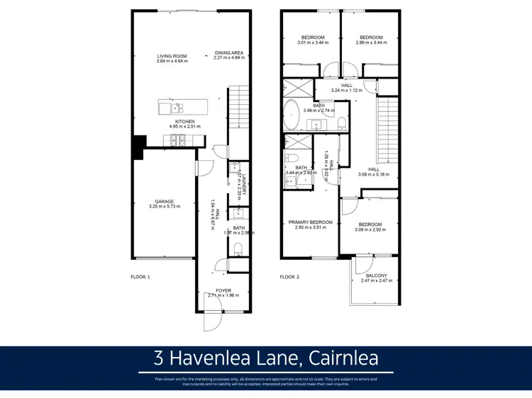 Floorplan of Homely house listing, 3 Havenlea Lane, Cairnlea VIC 3023
