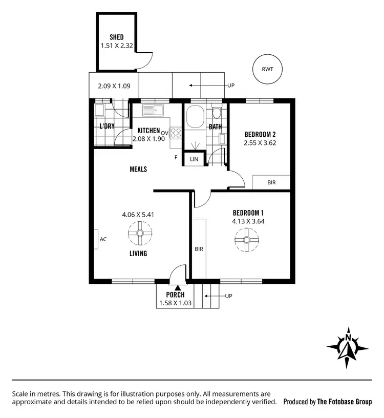 Floorplan of Homely unit listing, 10/20 Calton Road, Gawler East SA 5118