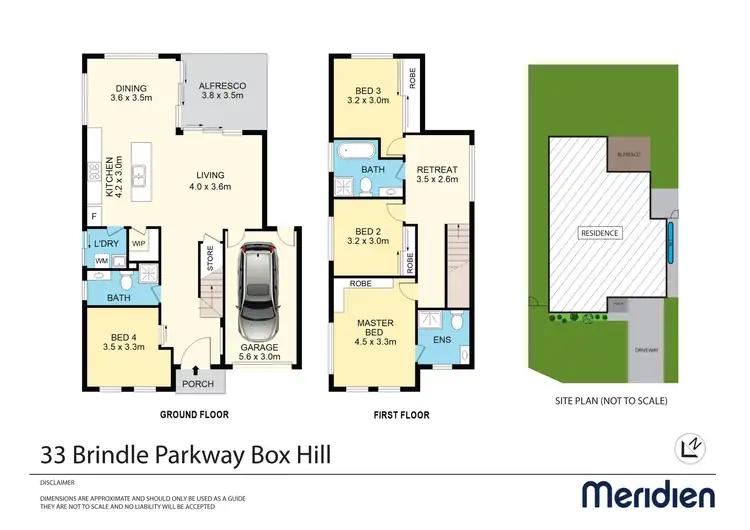 Floorplan of Homely house listing, 33 Brindle Parkway, Box Hill NSW 2765