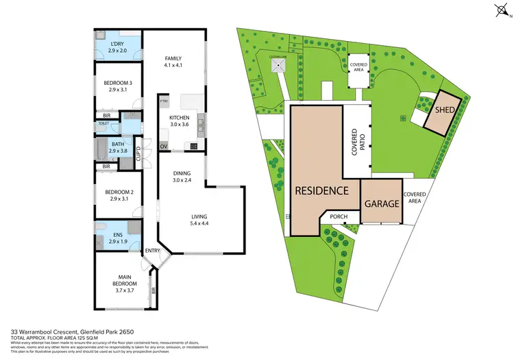 Floorplan of Homely house listing, 33 Warrambool Crescent, Glenfield Park NSW 2650
