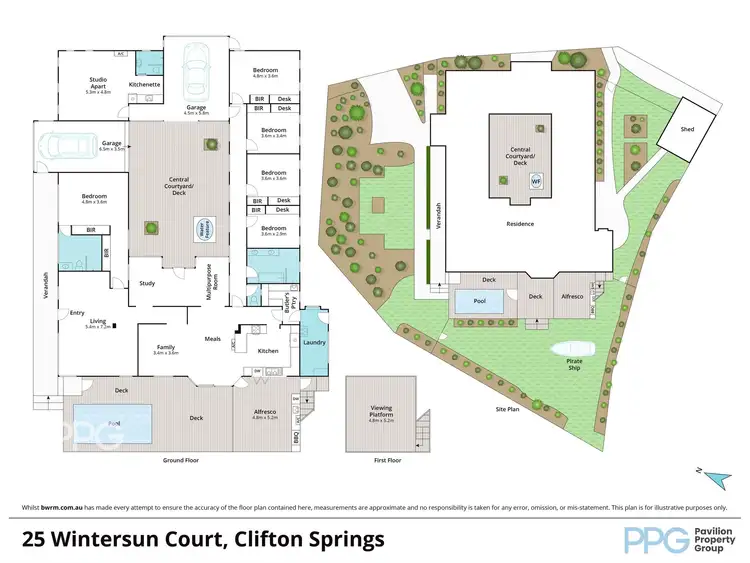Floorplan of Homely house listing, 25 Wintersun Court, Clifton Springs VIC 3222