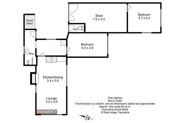 Floorplan of Homely house listing, 1437 Arthur River Road, Arthur River TAS 7330