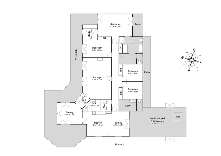 Floorplan of Homely rural property listing, 72 Donnellys Road, Moruya NSW 2537