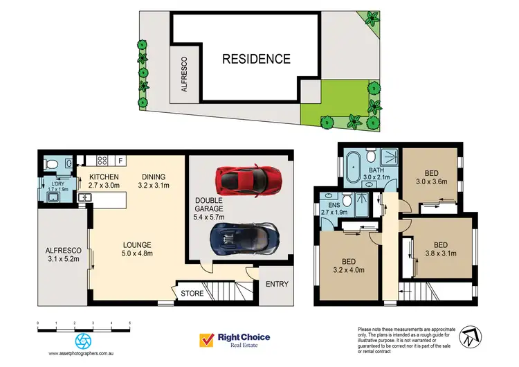 Floorplan of Homely house listing, 110A Crest Road, Albion Park NSW 2527