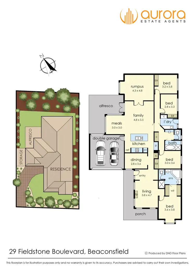 Floorplan of Homely house listing, 29 Fieldstone Boulevard, Beaconsfield VIC 3807