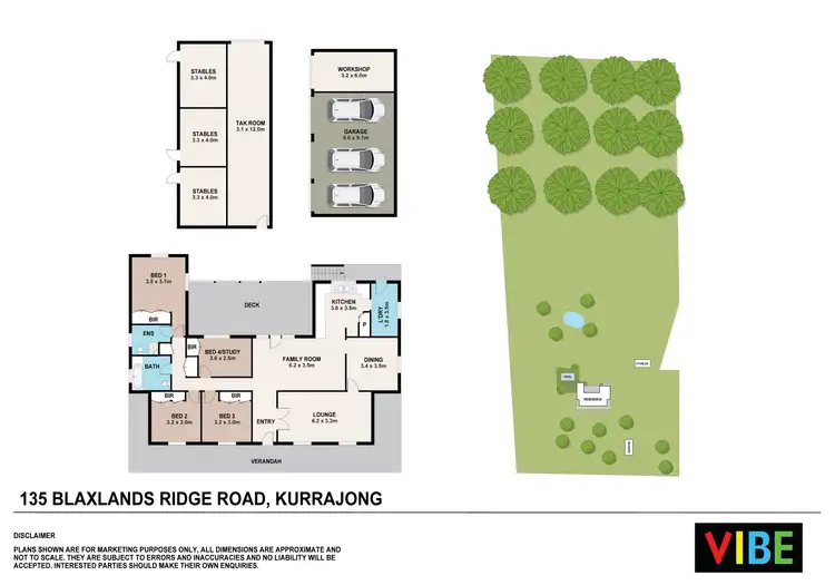 Floorplan of Homely rural property listing, 135 Blaxlands Ridge Road, Kurrajong NSW 2758