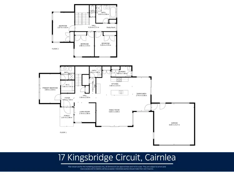 Floorplan of Homely townhouse listing, 17 Kingsbridge Circuit, Cairnlea VIC 3023