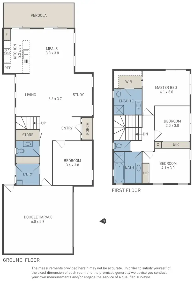 Floorplan of Homely house listing, 7 Green Court, Burnside Heights VIC 3023