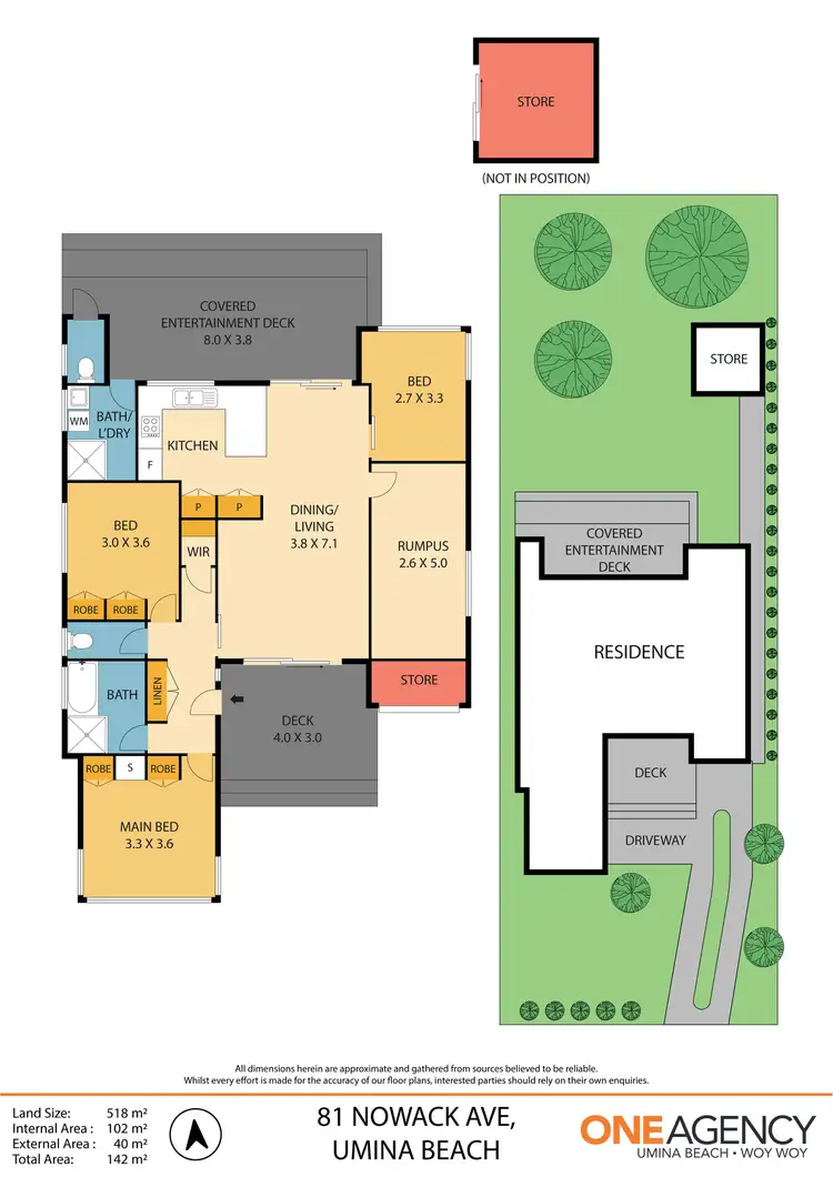 Floorplan of Homely house listing, 81 Nowack Avenue, Umina Beach NSW 2257