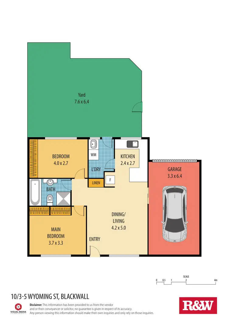 Floorplan of Homely villa listing, 10/3-5 Wyoming St, Blackwall NSW 2256