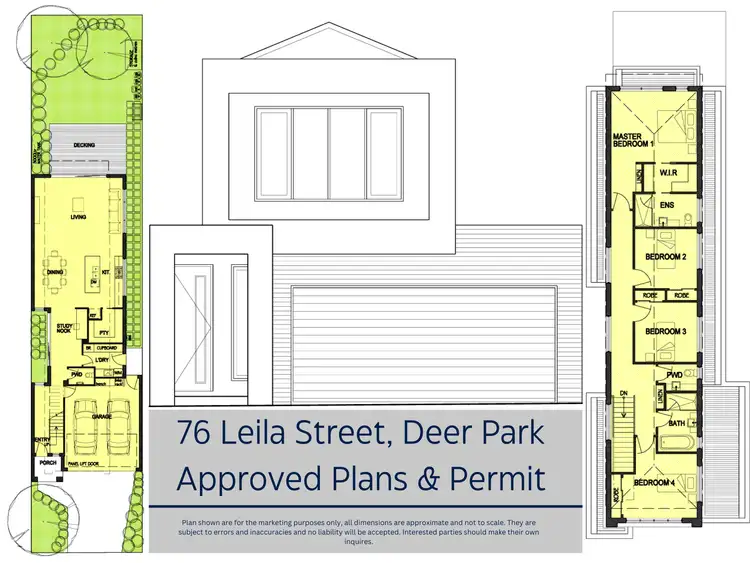 Floorplan of Homely land listing, 76 Leila Street, Deer Park VIC 3023