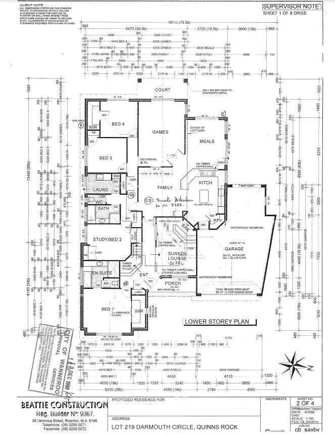 Floorplan of Homely house listing, 55 Dartmouth Circle, Quinns Rocks WA 6030