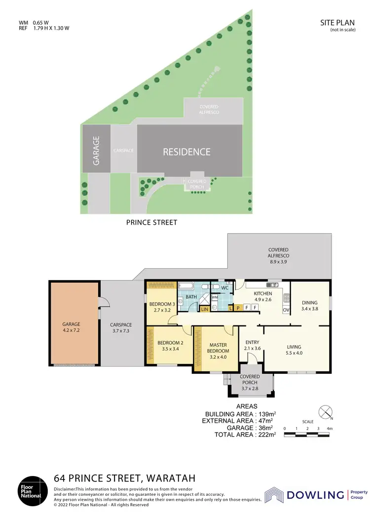 Floorplan of Homely house listing, 64 Prince Street, Waratah NSW 2298