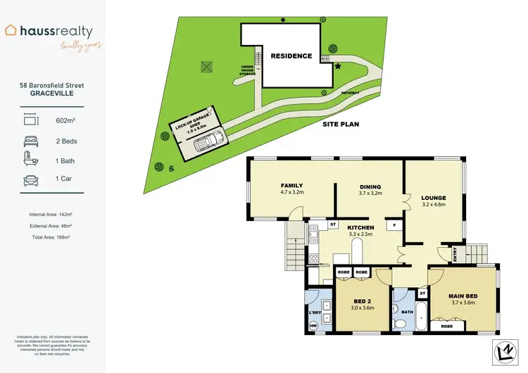 Floorplan of Homely house listing, 58 Baronsfield Street, Graceville QLD 4075