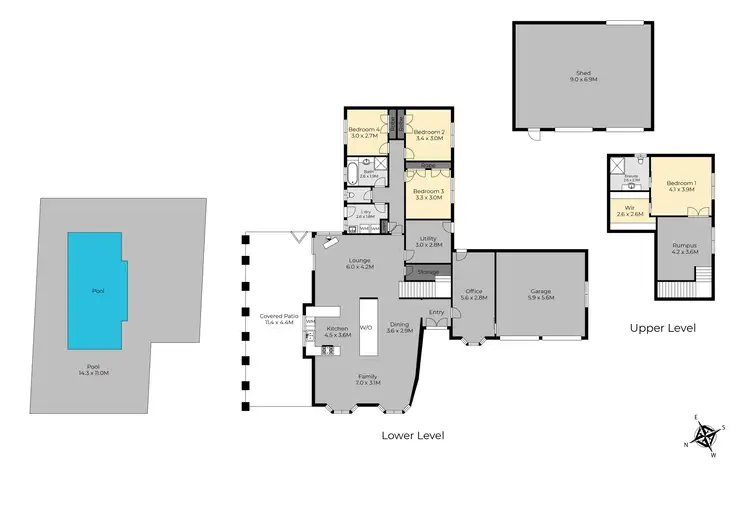 Floorplan of Homely rural property listing, 2 Dunromin Drive, Modanville NSW 2480