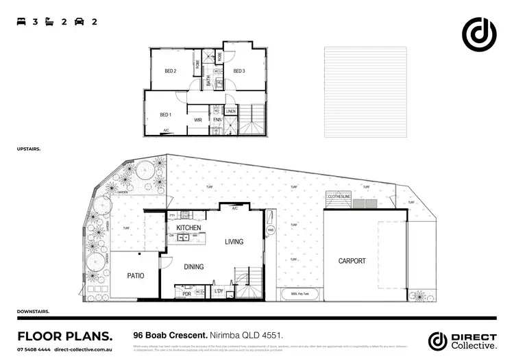 Floorplan of Homely terrace listing, 96 Boab Circuit, Nirimba QLD 4551