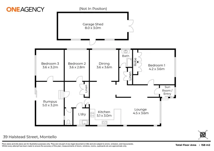 Floorplan of Homely house listing, 39 Halstead Street, Montello TAS 7320