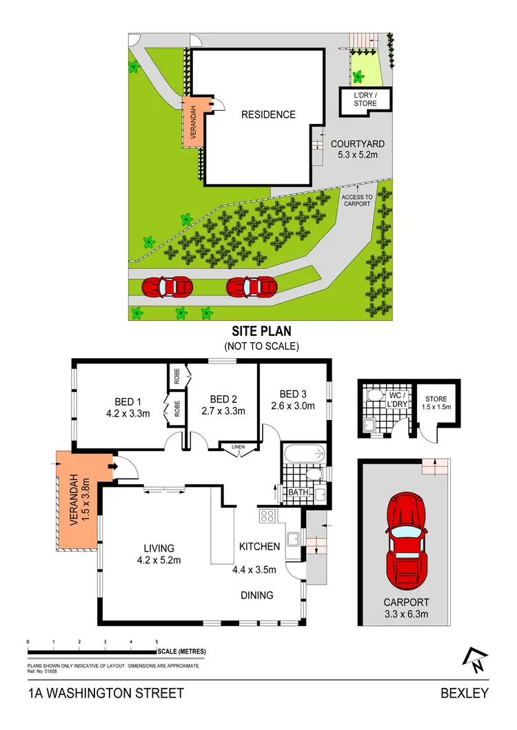 Floorplan of Homely house listing, 1A Washington Street, Bexley NSW 2207