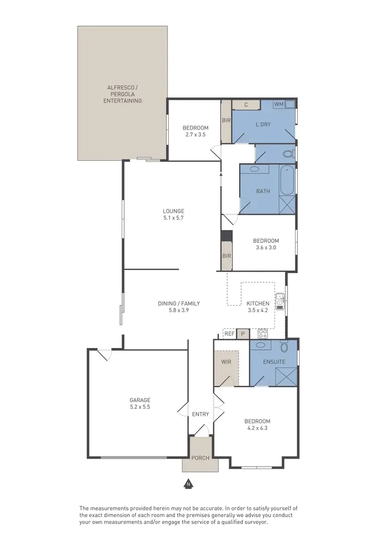 Floorplan of Homely house listing, 11 Stoneman Turn, Caroline Springs VIC 3023