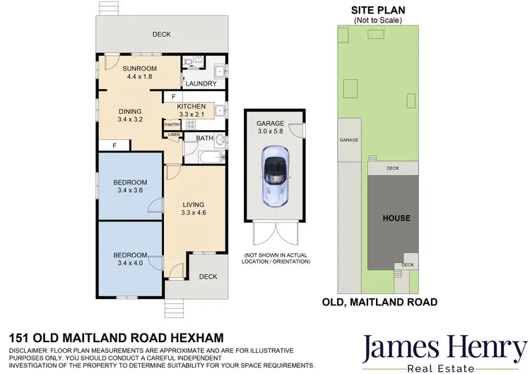 Floorplan of Homely house listing, 151 Old Maitland Road, Hexham NSW 2322