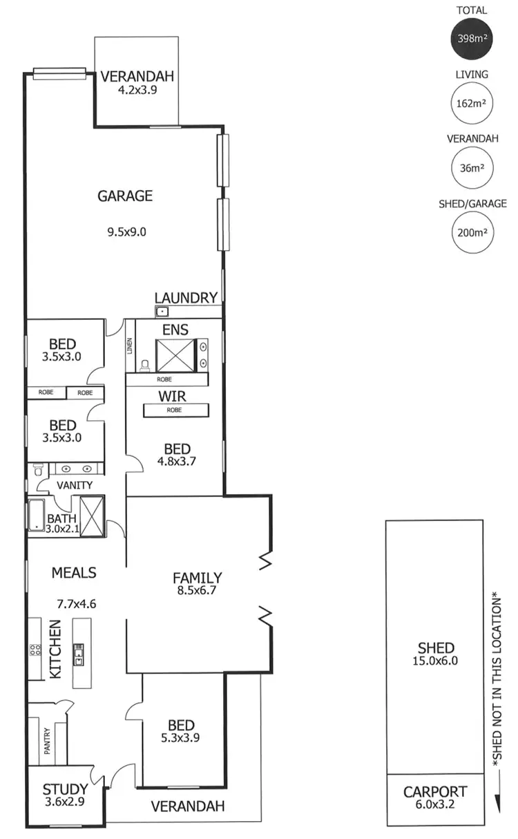 Floorplan of Homely house listing, 107A Standen Street, Murray Bridge SA 5253