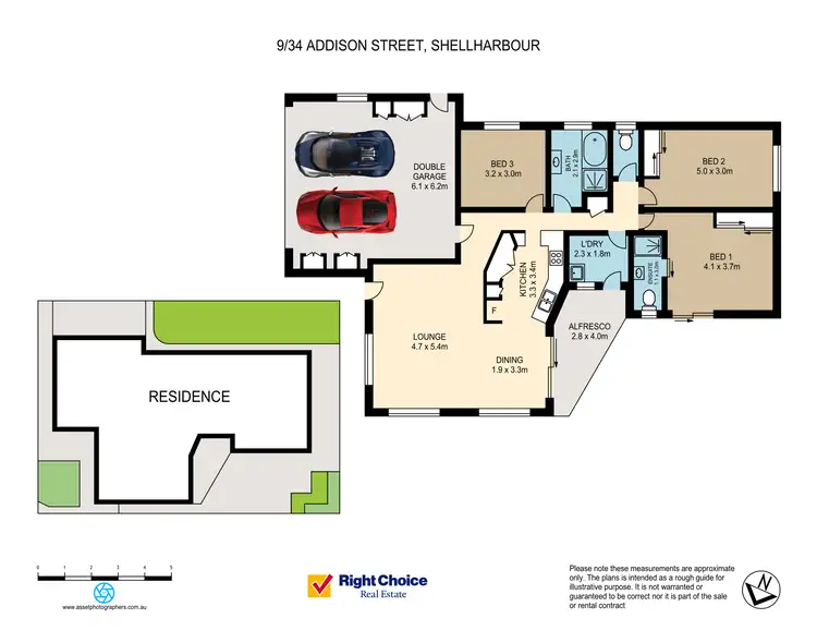 Floorplan of Homely villa listing, 9/34A Addison Street, Shellharbour NSW 2529