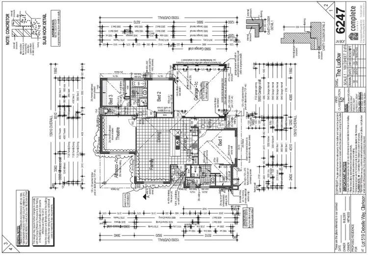Floorplan of Homely house listing, 12 Debelle Way, Clarkson WA 6030