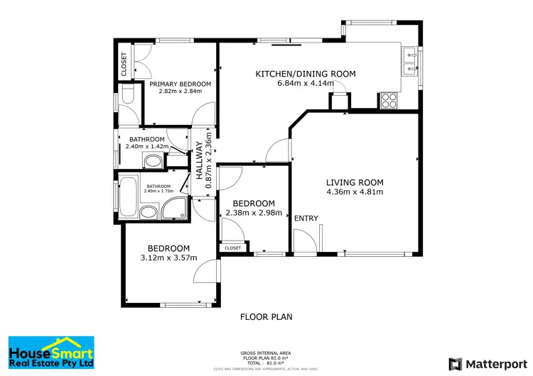 Floorplan of Homely house listing, 5 Kaka Mews, Quinns Rocks WA 6030