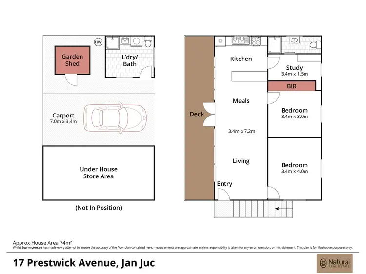Floorplan of Homely house listing, 17 Prestwick Avenue, Jan Juc VIC 3228