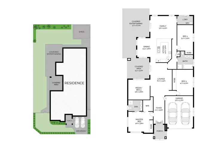 Floorplan of Homely house listing, 56 Rothbury Terrace, Stanhope Gardens NSW 2768