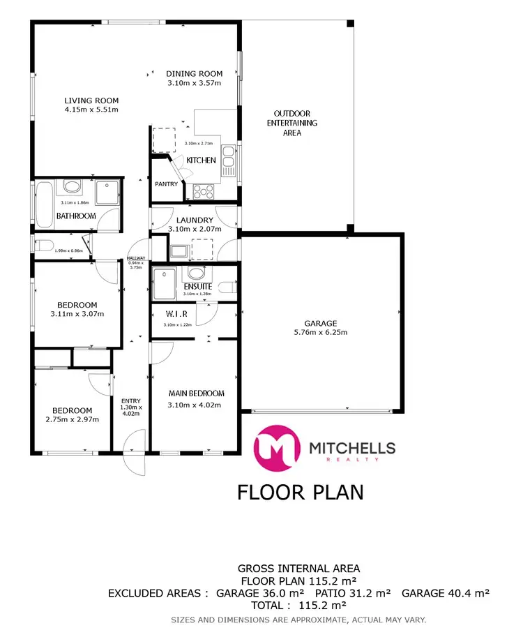 Floorplan of Homely house listing, 41 William Street, Urangan QLD 4655
