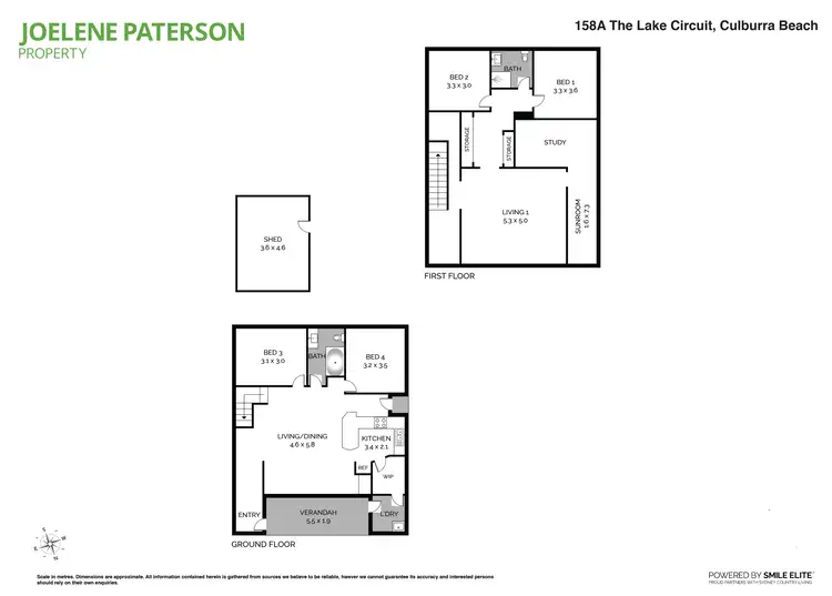 Floorplan of Homely house listing, 158A The Lake Circuit, Culburra Beach NSW 2540