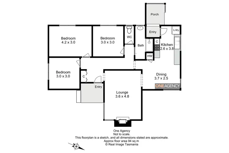Floorplan of Homely house listing, 4 Hanson Court, Smithton TAS 7330