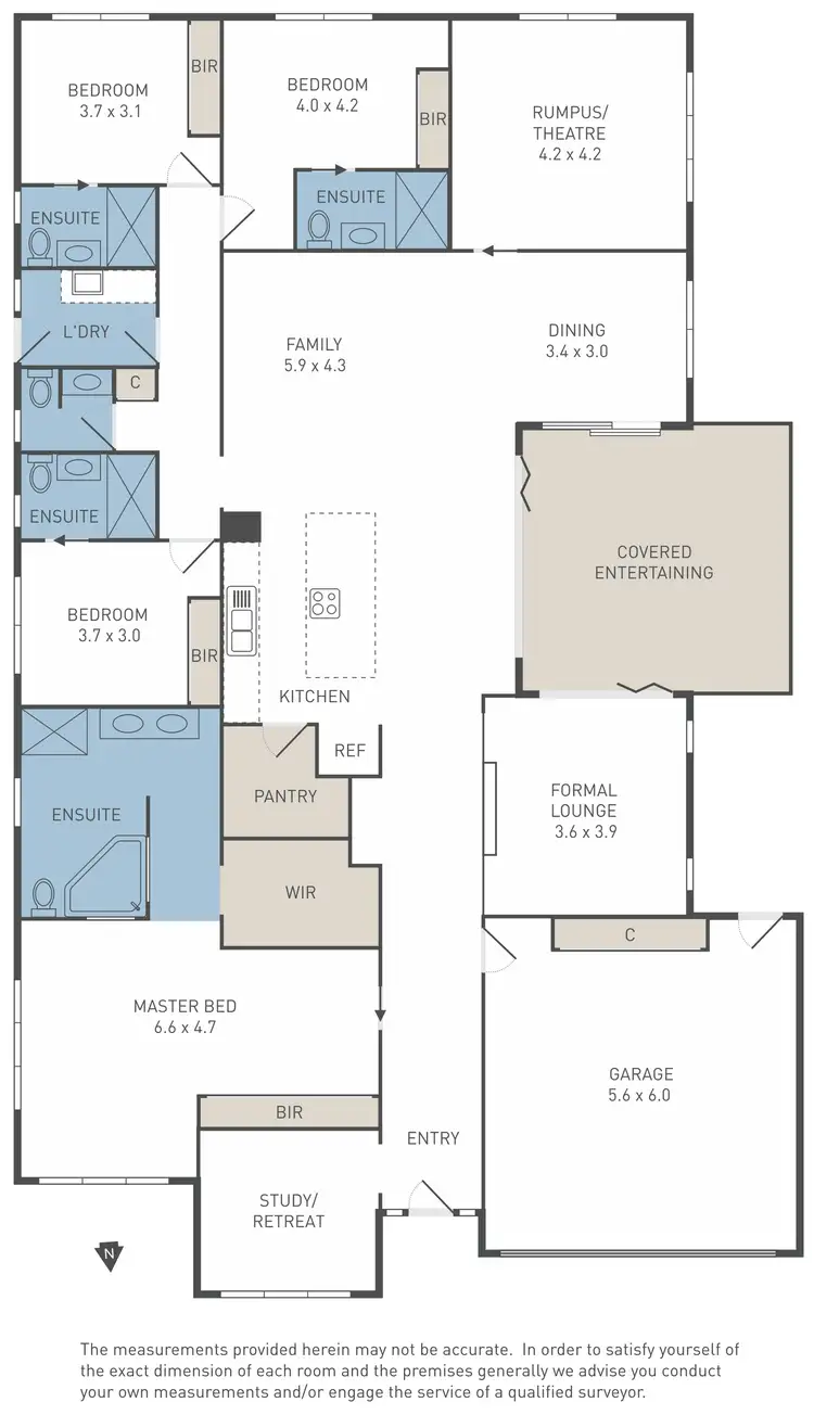 Floorplan of Homely house listing, 19 Goodenia Way, Caroline Springs VIC 3023