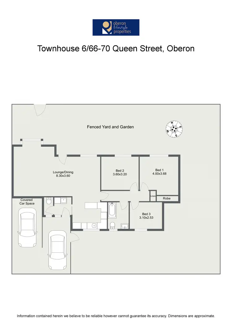 Floorplan of Homely house listing, 6/66-70 Queen Street, Oberon NSW 2787