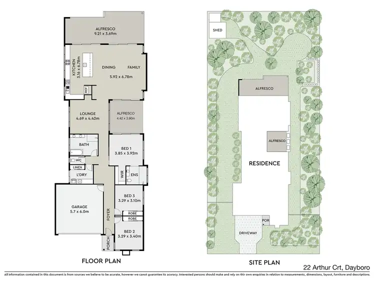 Floorplan of Homely house listing, 22 Arthur Court, Dayboro QLD 4521